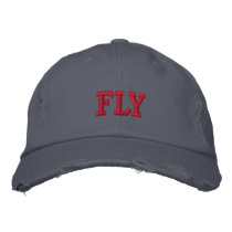 FLY embroidered hats by ZuluFlight FLY embroidered hats