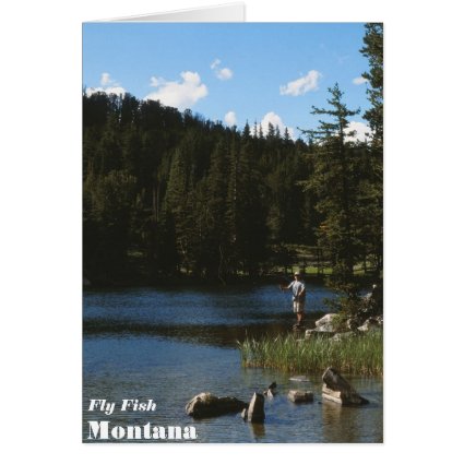 Fly Fish Montana Card