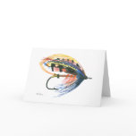 Fly Fishing Blank Greeting Card