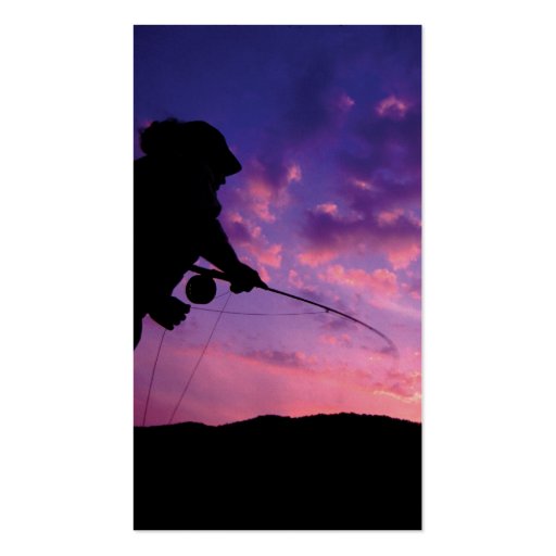 Fly Fishing Business Card (back side)