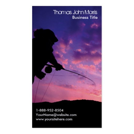 Fly Fishing Business Card