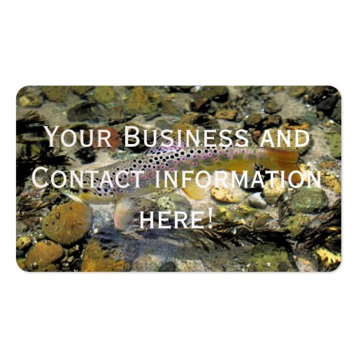 Fly Fishing Business Card
