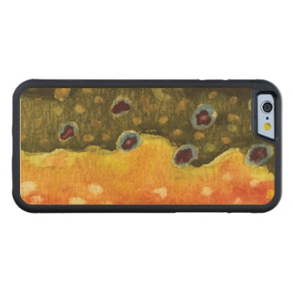 Fly Fishing Carved® Maple iPhone 6 Bumper Case