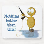 Fly Fishing golden skin Mousepad