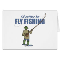 Fly Fishing in Waders Cards