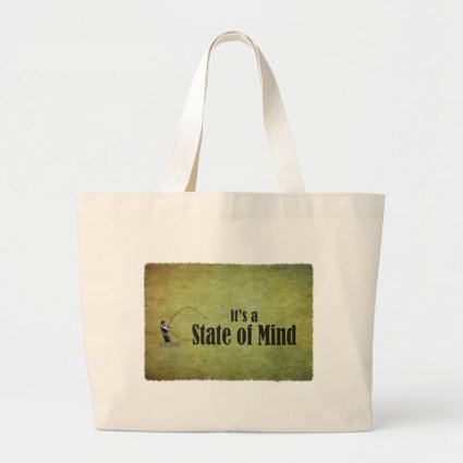 Fly Fishing | It's a State of Mind Canvas Bag