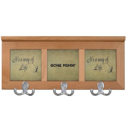 Fly-fishing - It's a Way of Life Coat Rack