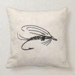Fly Fishing Lure Art Pillows