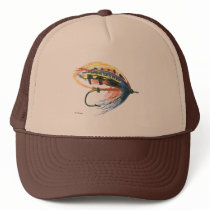 Fly Fishing Lure Art hats by brooktroutdesign Fly Fishing Lure Art hats