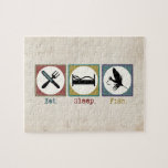 Fly Fishing Lure Art Jigsaw Puzzle
