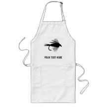 Fly Fishing lure to Personalize Aprons