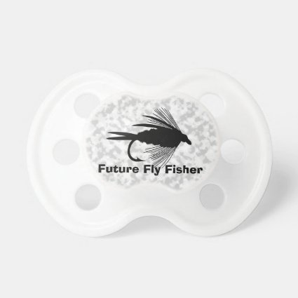 Fly Fishing lure to Personalize Pacifiers
