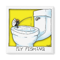 Fly Fishing magnets by phyllidi Fly Fishing magnets