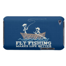 Fly Fishing Makes Life Better Barely There iPod Cover