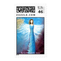 Fly Forth Postage Stamp stamps