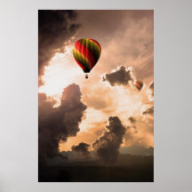 Fly Free My Hot Air Balloon – The Journey Edition Print