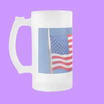 Fly Free USA Flag- stein mugs
