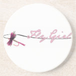 Fly Girl Beverage Coasters