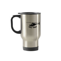 Fly Girl Helicopter Mug