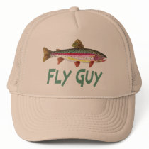 "Fly Guy" Fly Tying, Fly Fishing hats