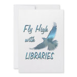Fly High with Libraries Custom Invitations