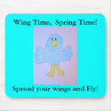 Fly, it's spring! mousepads by KatAnnette Fly, it's spring! mousepads