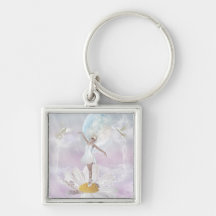 Fly Me To The Moon Key Chain