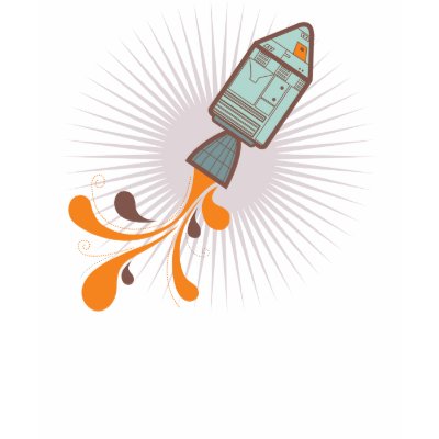 Fly Me to the Moon T-shirt by Freshroasted