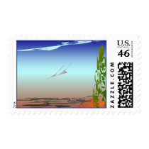 Fly Over Postage