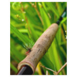 Fly Rod with Fly on Handle Letterhead Template