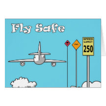 "Fly Safe" Card