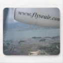 Fly seair over the Philippines mousepad