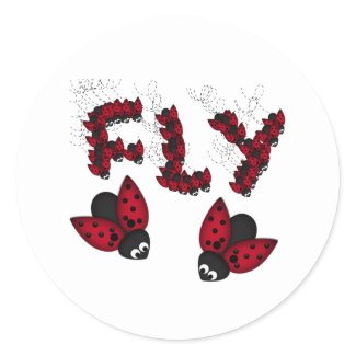 Fly sticker