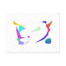 Fly Stretched Canvas Prints