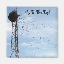 Fly To The Top Magnet