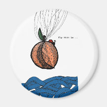 Fly With Me Fridge Magnets