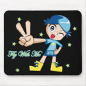 Fly With Me Mouse Pad mousepads by danceelectric Fly With Me Mouse Pad mousepads
