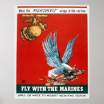 Fly with the Marines Posters