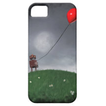 Fly Your Little Red Balloon iPhone 5 Cover