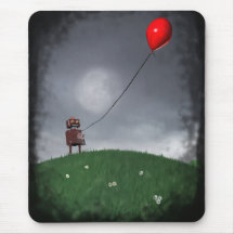 Fly Your Little Red Baloon Mousepad