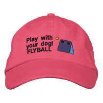Flyball Box Embroidered Hat