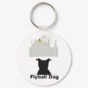 Flyball Dog keychains by WeaselPuppy Flyball Dog keychains