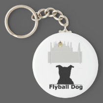 Flyball Dog keychains