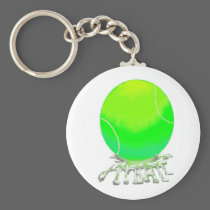 flyball key chain keychains
