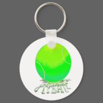 flyball key chain keychains