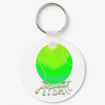 flyball key chain keychains by WeaselPuppy flyball key chain keychains