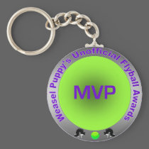 Flyball MVP Award keychains