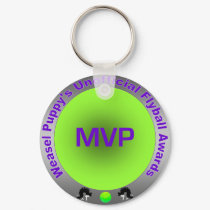 Flyball MVP Award keychains