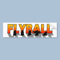 Flyball Shadow bumper stickers