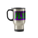 Flyball Trave Mug (Stainless Steel) by WeaselPuppy Flyball Trave Mug (Stainless Steel)